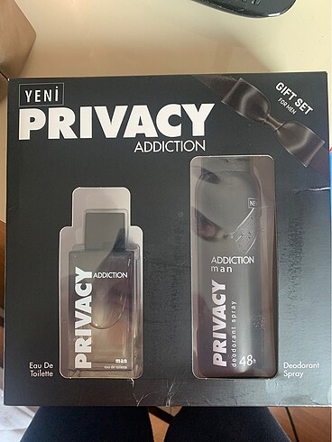 Privacy erkek parfüm ve deodarant set