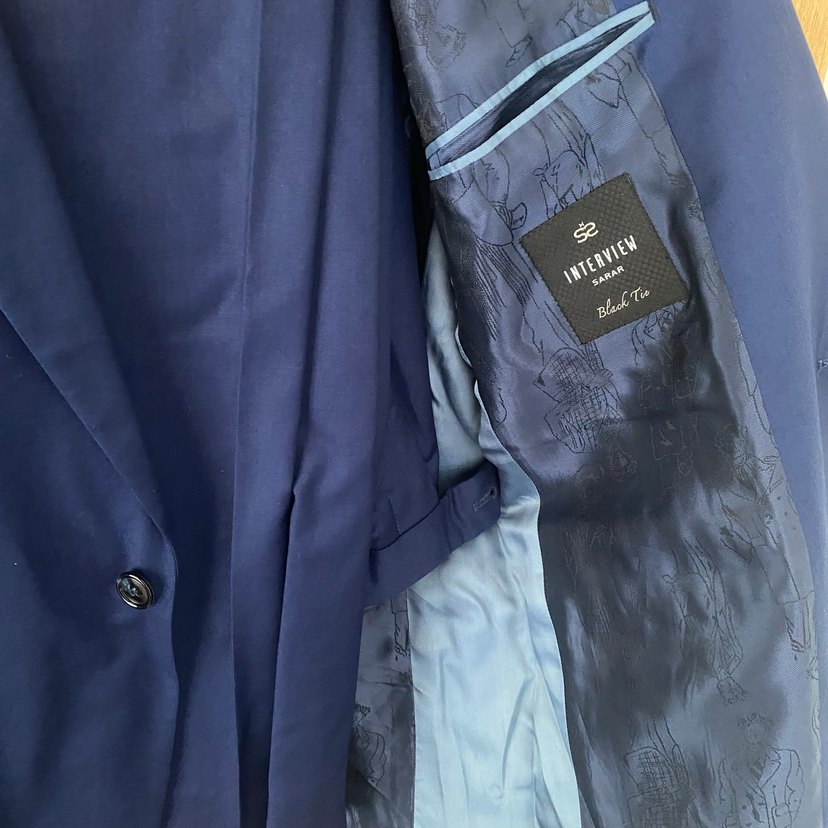 #Sarar #kumaş #pantolon #ceket #takım - Görsel 4