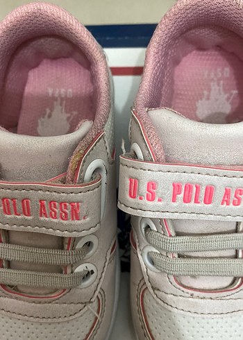 Kız Çocuk Pembe Velcro Spor Ayakkabı - Görsel 2