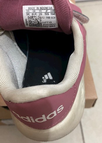 #Adidas Pembe Minnie Baskılı Kız Çocuk Spor Ayakkabı - Görsel 7