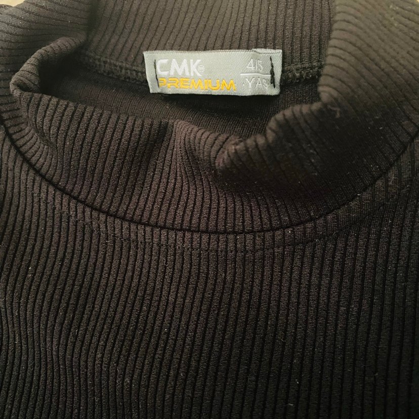 Düğmeli Siyah Bebek Kız Takım - Görsel 2