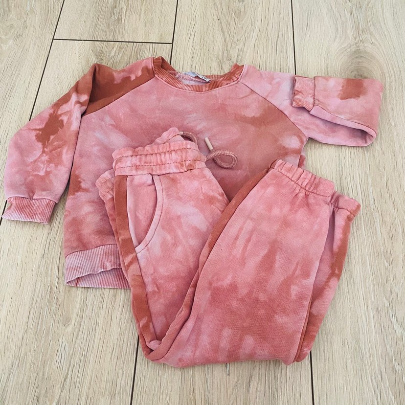 Düğmeli Siyah Bebek Kız Takım - Görsel 5