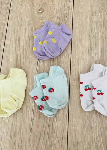 LC Waikiki Pastel Renkli Bebek Kız Tayt Seti