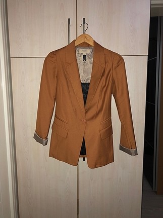 Tek düğme blazer ceket