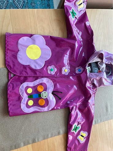 Kidorable kız çocuk yağmurluk