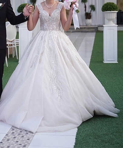 36 Beden beyaz Renk Ns Sposa Gelinlik