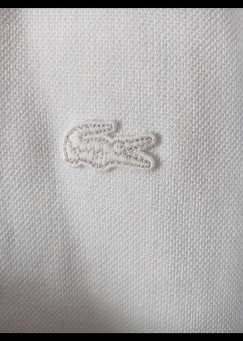 Lacoste Beyaz Fermuarlı Sweatshirt - Görsel 8