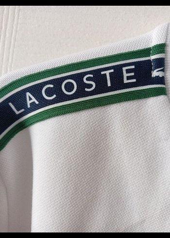 Lacoste Beyaz Fermuarlı Sweatshirt - Görsel 6