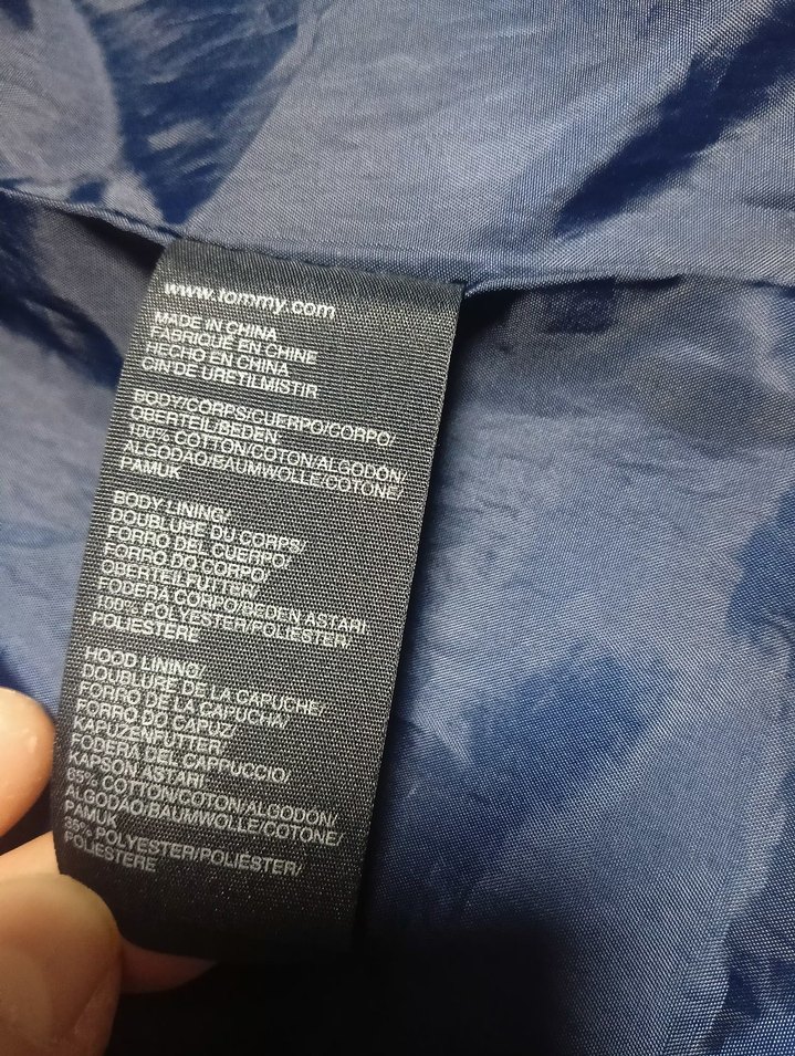 Tommy hilfiger baharlık mont - Görsel 5