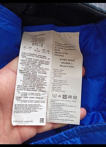 Emporio Armani Kaz tüyü mont - Görsel 8