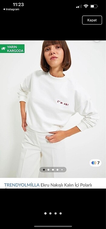 Trendyolmilla sweatshirt