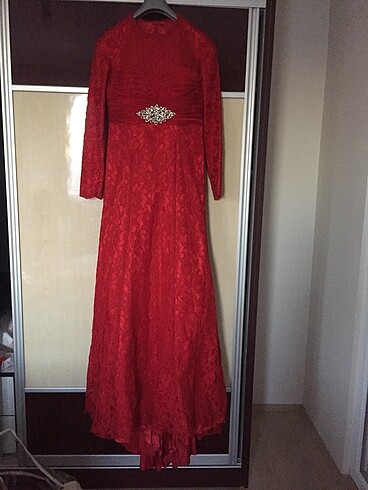 Ateş kırmızıKına elbisesi