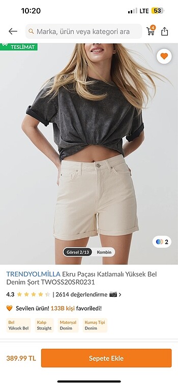 Trendyol & Milla Şort