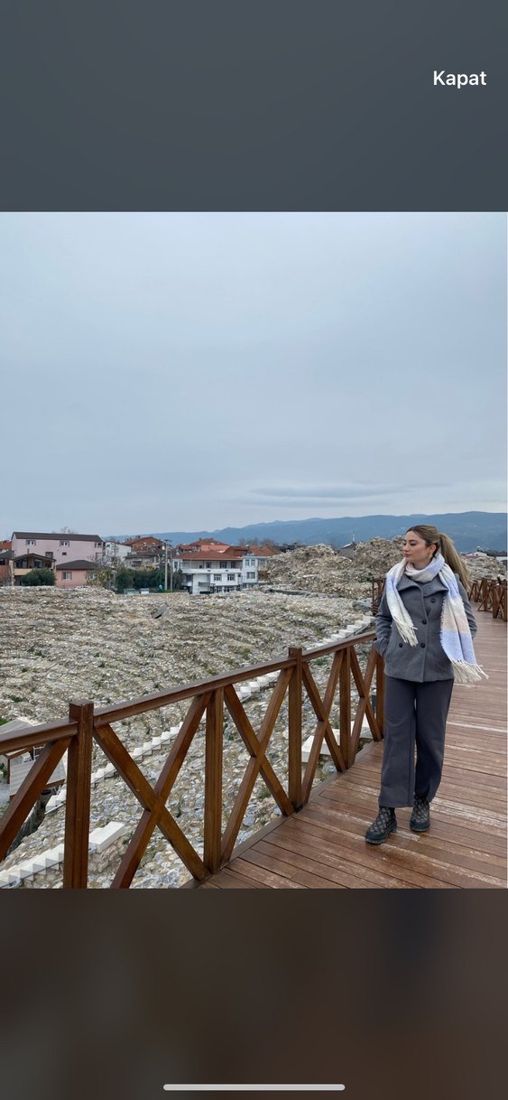 H.M markalı Düğmeli Kaban - Görsel 4