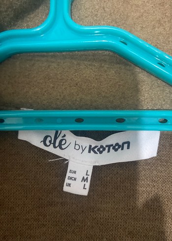 Düğmeli Kahverengi Rahat Kesim Kadın Kaban - Görsel 2