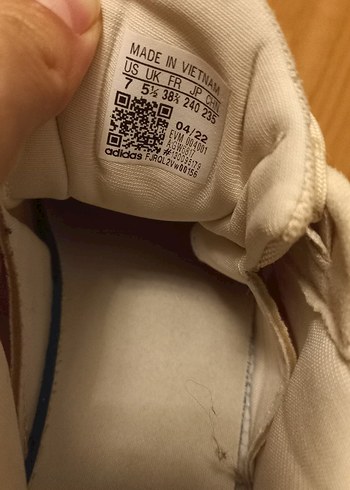 Bej Bağcıklı Kadın Spor Ayakkabı - Görsel 4