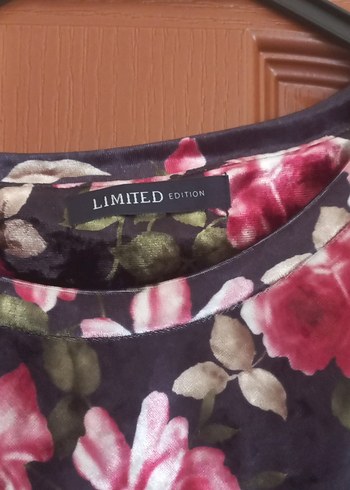 Bordo Çiçekli Uzun Bohem Elbise - Görsel 2