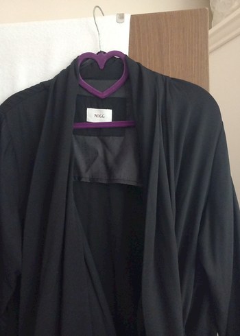 Siyah Uzun Drapeli Kadın Tunik - Görsel 2