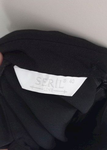 Siyah Düğmeli Kadın Gömlek - Görsel 4