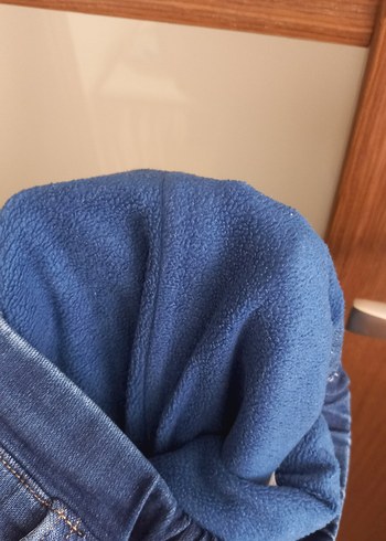 Erkek Çocuk Gri Mavi Bol Kesim Kot Pantolon - Görsel 4