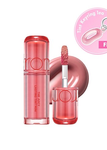 romand rom&nd mini tint 02 guava beige tavşan dili pembe kore - Görsel 4