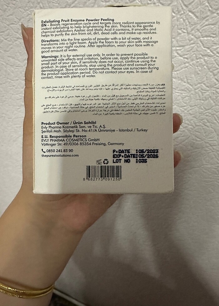 toz peeling asit azelaic acid malic acid - Görsel 4