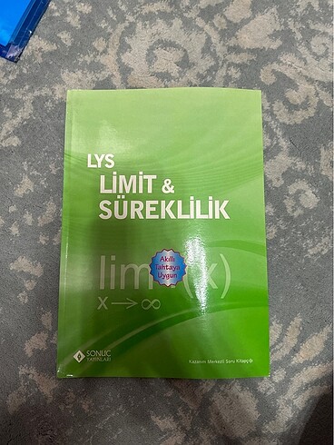 limit süreklilik ayt yks kitap