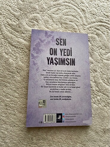 Sen benim 17 yaşımsın kitap roman