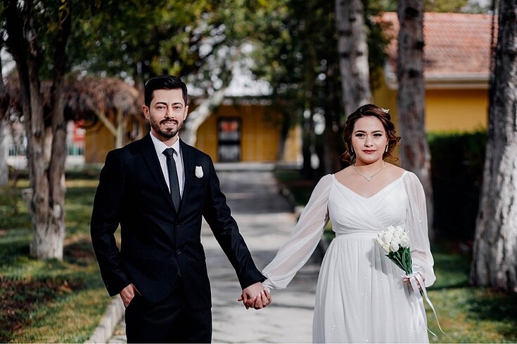 m Beden Nikah elbisesi