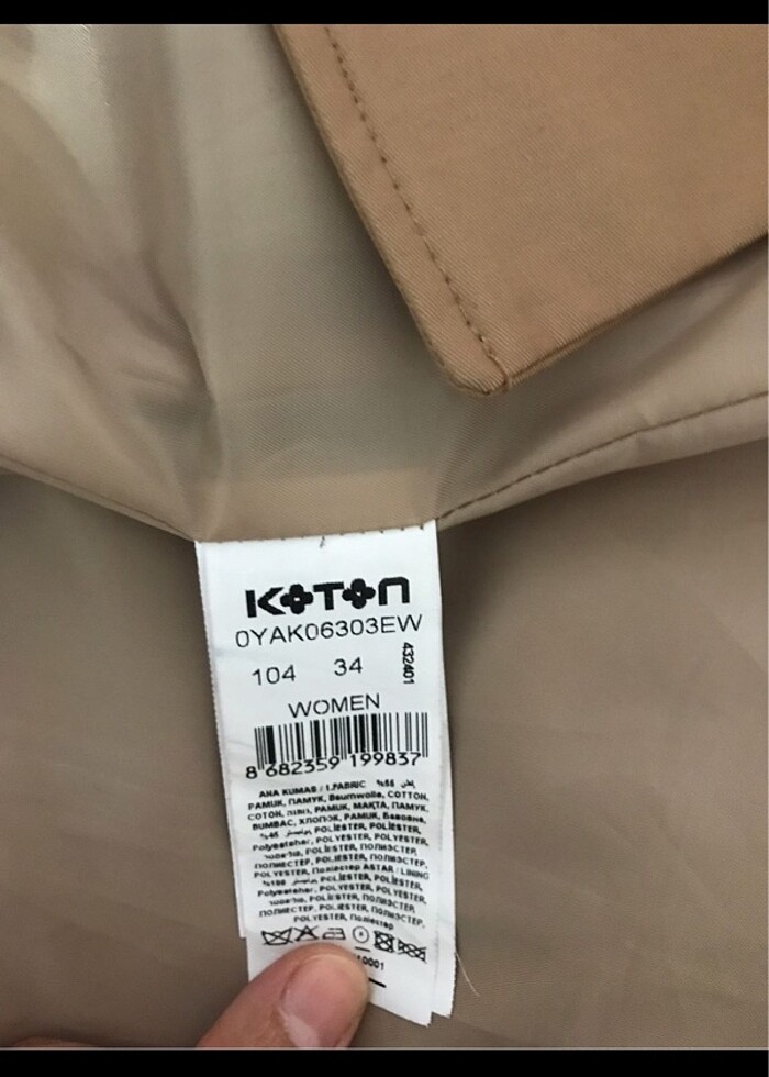 Trençkot - Görsel 3