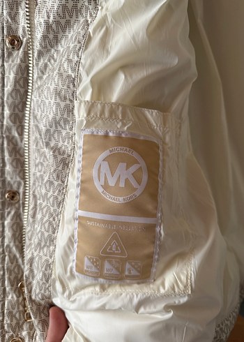 Bej Kadın Kürk Detaylı  Mont - Görsel 10