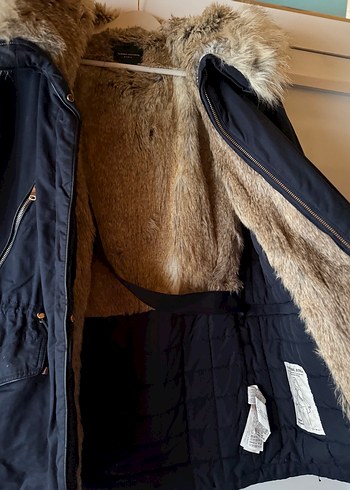 Kürk Detaylı Kadın Kışlık Mont - Görsel 5