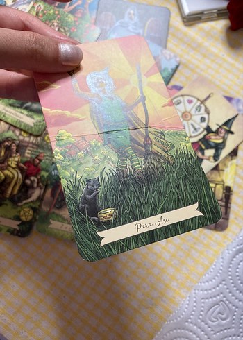  Beden Cadı tarotu kartları deste