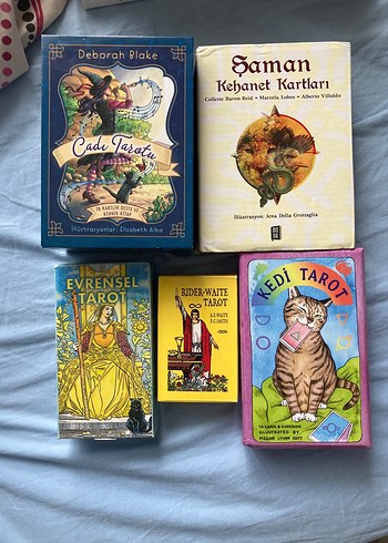 Tarot ve Kehanet Kartları elimde olanlar