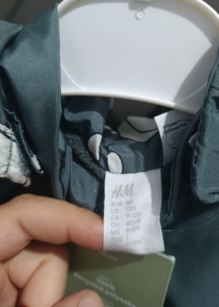 H&M erkek bebek mont - Görsel 3