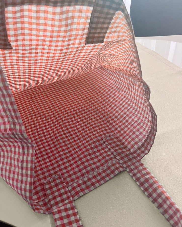 Pötikare Desenli Kadın Omuz Bez Çantası - Görsel 4