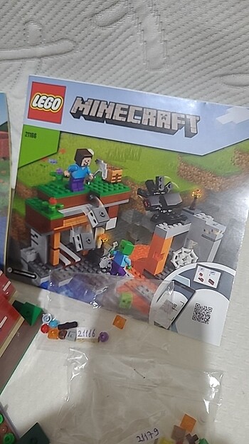Beden Lego 21179,lego 21166
