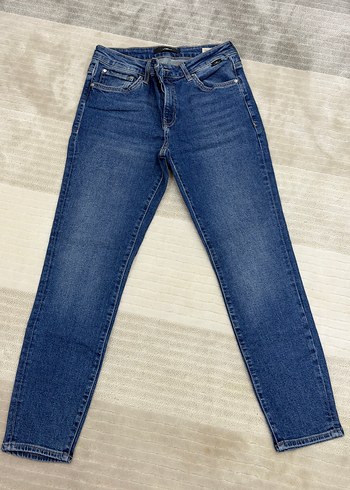 Mavi Jeans Orta Mavi Yuksek Bel Denim Jean