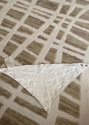 Turkuaz Baskılı Bebek Önlüğü - Görsel 2