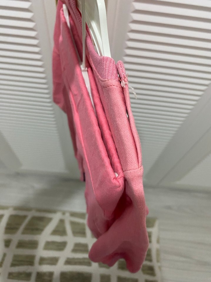 Kız Çocuk Renkli Baskılı Pembe Sweatshirt - Görsel 4