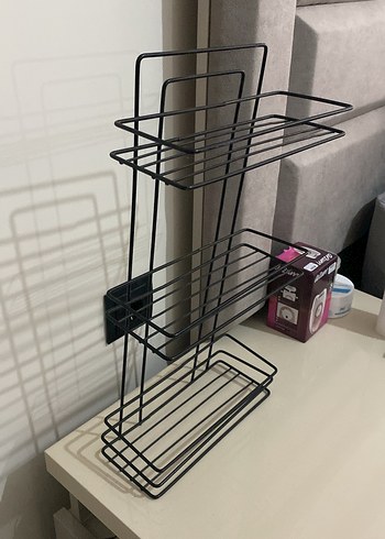 Duvara Monte Siyah Metal Düzenleyici - Görsel 2