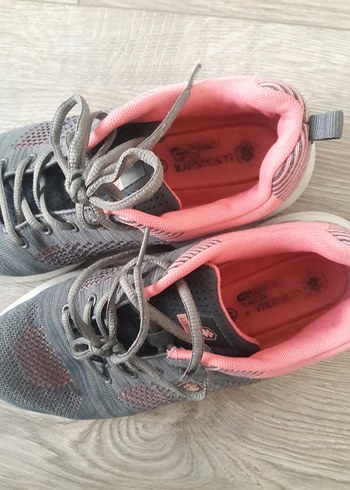 40 Beden Gri Bağcıklı Spor Kadın Sneakers