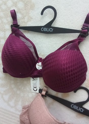 mürdüm, Siyah ve Ten vizon  Rengi Sütyenler - Görsel 6