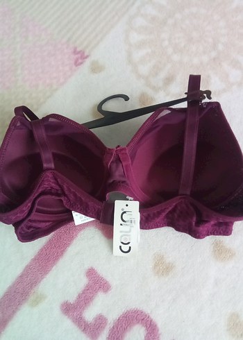 Bordo dolgulu Sütyen - Görsel 5