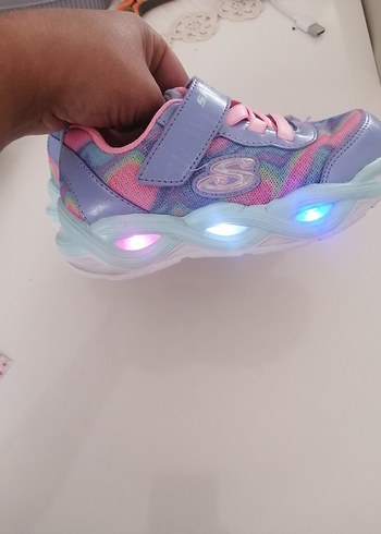 Kız Çocuk Renkli Bağcıksız Spor Ayakkabı - Görsel 2