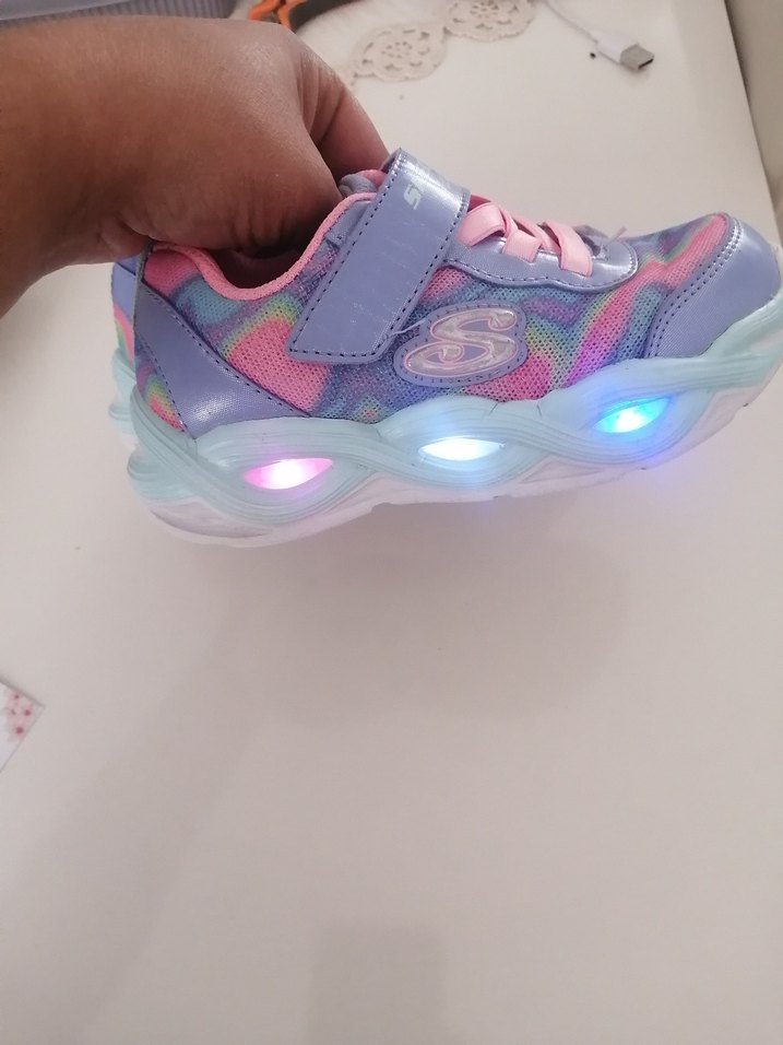 Kız Çocuk Renkli Bağcıksız Spor Ayakkabı - Görsel 2