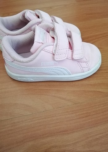 Kız Çocuk Pembe Cırtcırtlı Spor Ayakkabı - Görsel 2