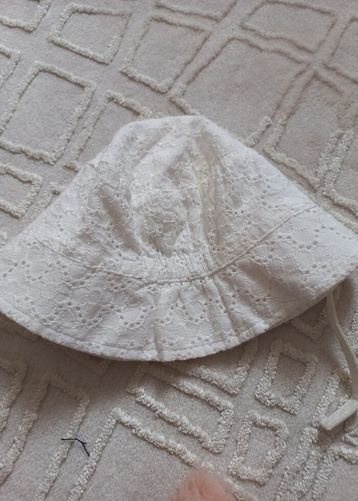 Kız bebek yazlık sapka  - Görsel 4