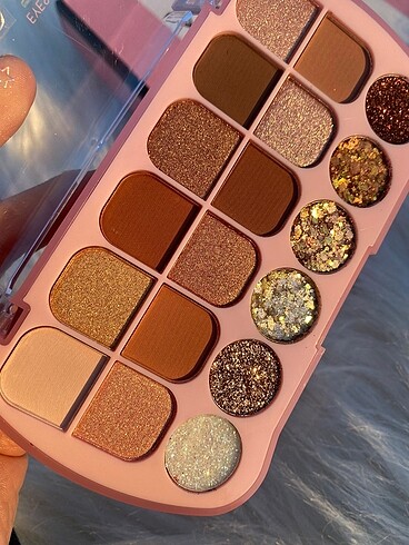 Beden Renk Glitter far paleti