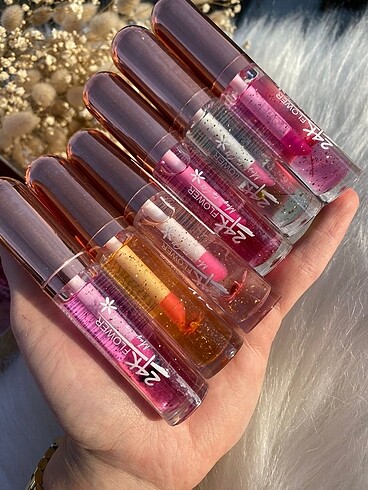 Çiçekli Lipgloss